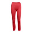 thumbnail image 3 of Ketyyh-chn99 Leggings Évasés Joggers pour Femmes Leggings Plissés Tendon Suspendu Pantalons Crayon pour Femmes Noir Multi Tailles Pantalons Rouge,2TG, 3 of 3