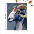 thumbnail image 3 of Qisvanset Bighorn Sheep Canvas Print 12x16 Inch Entryway Wall Art, 3 of 8