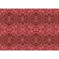 thumbnail image 1 of Ahgly Company Tapis Rectangulaire Lavable en Machine Intérieur Transitionnel Rouge Canneberge, 2 Pieds x 3 Pieds, 1 of 7