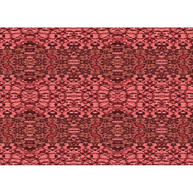 Ahgly Company Tapis Rectangulaire Lavable en Machine Intérieur Transitionnel Rouge Canneberge, 2 Pieds x 3 Pieds