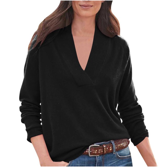 Birdeem Woman V-Neck Long Sleeve Solid Color Capless Fashion Commuting Comfort Jacket