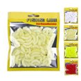 thumbnail image 4 of Dalazy 50pcs/bag 2cm Soft Bread Bug Bionic Grubs Trout Lures Plastic Hand Pole Bait Artificial Fishing Lures, 4 of 9