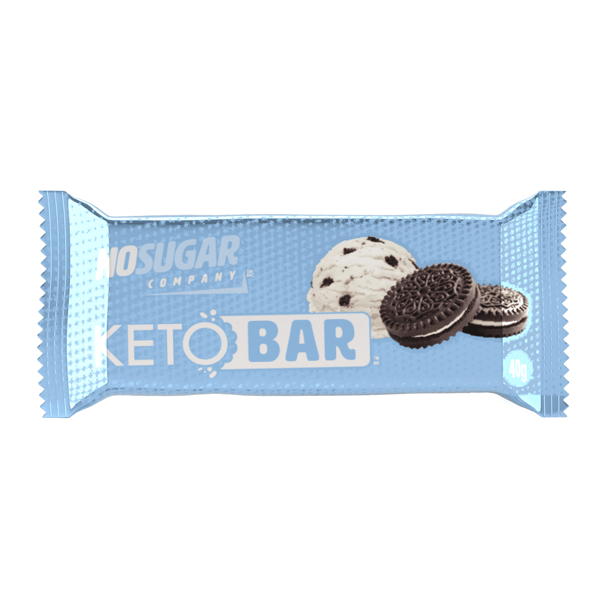 No Sugar Barre Céto Biscuits et crème, Paquet de 4