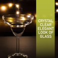 thumbnail image 4 of Deco Unbreakable Stemmed Margarita Glasses, 12oz- 100% Tritan- Shatterproof, Reusable, Dishwasher Safe Drink Glassware (Set of 4)- Indoor Outdoor Drinkware- Great Holiday, Housewarming & Wedding Gift, 4 of 8