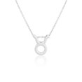 thumbnail image 1 of Maoww Constellation Theme Friendship Necklace Creative Comfortable Ins Exquisite Durable Rust-proof Lightweight Fashion Accessory Taurus Silver, 1 of 6