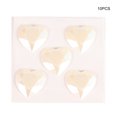 thumbnail image 4 of Heart Rhinestone Stickers Acrylic Crystal Gems Multipurpose Decorative Handheld Clothes Scrapbooking DIY Crafts Necklace White Pearl, 4 of 6