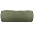 thumbnail image 3 of Coussin traversin en chenille - Vert sauge, 3 of 5