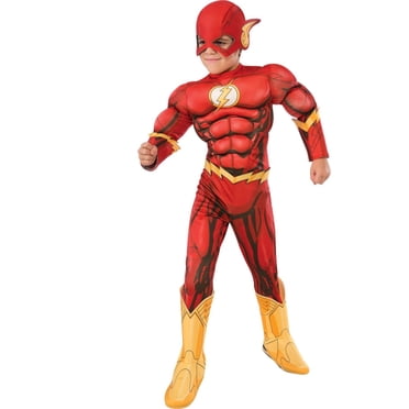 Déguisement de luxe DC Comics The Flash Musclé pour garçon