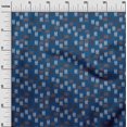 thumbnail image 2 of oneOone Silk Tabby Fabric Brush Stroke Ikat Print Fabric BTY 42 Inch Wide, 2 of 4