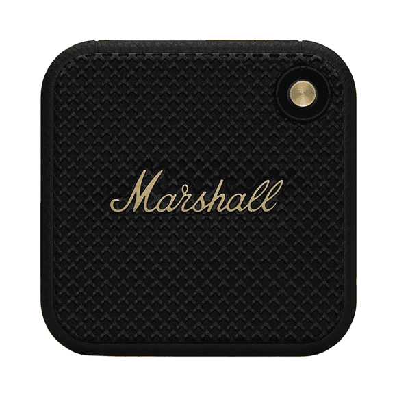 Boîte Ouverte - Haut-Parleur Bluetooth Portable Marshall Willen - Étanche IP67, Noir/laiton, Bluetooth 5.1