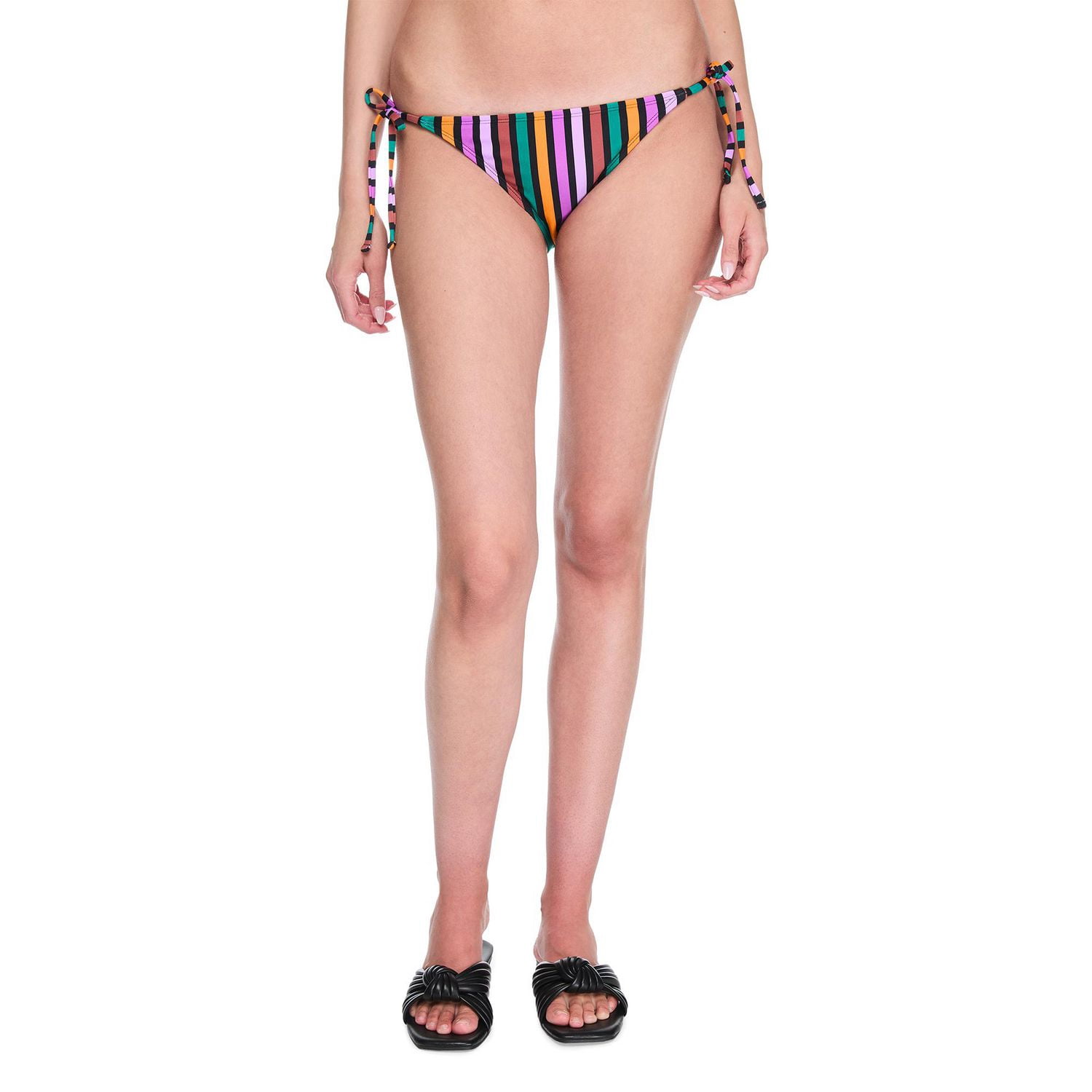 Culotte de bikini à nouettes No Boundaries pour femmes
