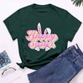thumbnail image 4 of EGNMCR Chandail de Pâques à Manches Courtes pour Femmes, Imprimé de Pâques, T-shirt à Col Rond pour Femmes, Mode, Confortable, Haut pour Femmes, Haut/chemise à Manches Courtes à Col Rond, T-Shirts pour Femmes, 4 of 7