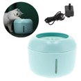 thumbnail image 4 of Pet Water Fountain Pet Drinking Fountain Automatic Circulation Cat Water Dispenser With Filter USB CableGreen, 4 of 8