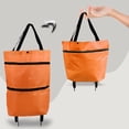 thumbnail image 2 of Hearth & Gear Sac de Chariot de Magasinage Portable Multifonction Sac Fourre-Tout Pliable Chariot de Magasinage Sacs d'Épicerie Réutilisables avec Roues Chariot d'Épicerie Roulant Ensemble de Tournevis pour Ordinateur Tournevis à Air 14 en 1, 2 of 4