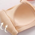 thumbnail image 3 of cfhntfmh Full Coverage Bras for Women Soft Breathable Cute Trim Push up Bras Plus Size Comfort Adjustable Strap Mesh Bralettes, 3 of 6