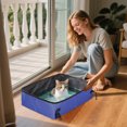 thumbnail image 4 of Dog Pool Small Foldable Portable Material Versatile for Travel Car Camping Hotel Stays Multifunctional as Toilet Bathing Play Area for Cats Dogs, 4 of 4