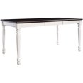 thumbnail image 4 of Crosley Furniture Shelby Ensemble de Table à Manger avec Rallonge et Rallonge, 3 Pcs (2 Bancs), Blanc Vieilli, 4 of 5