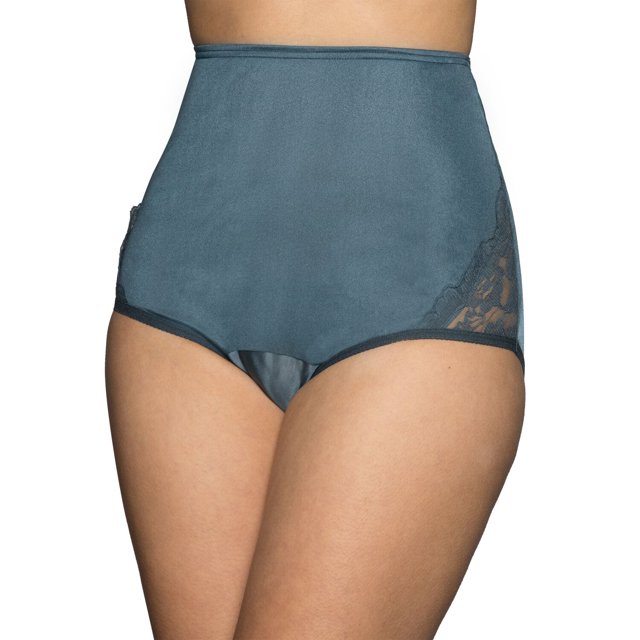 Vanity Fair Culotte Femme Perfectly Yours Lace Nouveau, 9, Still Water