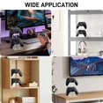 thumbnail image 2 of Universal Controller Holder For Xbox Series X, Xbox 360, Ps5, Ps4, Switch,Steam Controller, Desktop Computer Game Controller, Transparent Controller Display Stand, 2 of 7