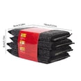 thumbnail image 3 of Fridja Clearance under 5$ 4Pcs Sponge Cloths Kitchen Reusable Washable Sponges for Dishes Steel Cloth Sponge Wipe, 3 of 6