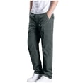 thumbnail image 1 of Summer Saving Clearance! WRKEKC Mens Chinos Pants, Summer Casual Pants for Men, Men's Solid Color Casual Button Workwear with Elastic Waist and Multiple Pockets Long Pants 3XL, 1 of 9