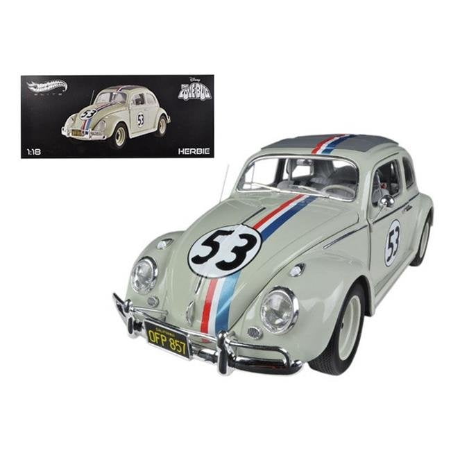 Hot wheels BCJ94 1963 Volkswagen Beetle The Love Bug Herbie No.53