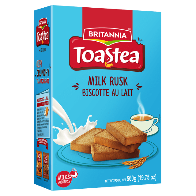 Britannia Milk Rusk 560 g