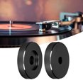 thumbnail image 4 of 45 RPM Record, Large Hole Conversion 7 Inch Phonograph Record Turntable Adapter Disc Offset Core Sheet  Black Clamp for Most Big RecordsGold, 4 of 7