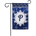 thumbnail image 1 of Welcome Winter Snowflake Monogram P Decorative Garden Flag Initial Letter Snow Deocr Banner for Outside 12.5X18 Inch Double Sided, 1 of 6