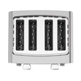 thumbnail image 3 of Black + Decker 4-Slice Extra Wide Toaster, in Stainless Steel, 3 of 5