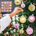 thumbnail image 2 of Christmas Ornaments 2024 Christmas Holiday Accessories Painted Christmas Balls Set Plastic Balls Window Available Christmas Tree Available Christmas Tree Small Pendant Christmas Decorations Clearance, 2 of 6