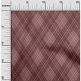 thumbnail image 2 of oneOone Polyester Spandex Dark Rose Brown Fabric Check Sewing Craft Projects Fabric Prints By Yard 56 Inch Wide, 2 of 5