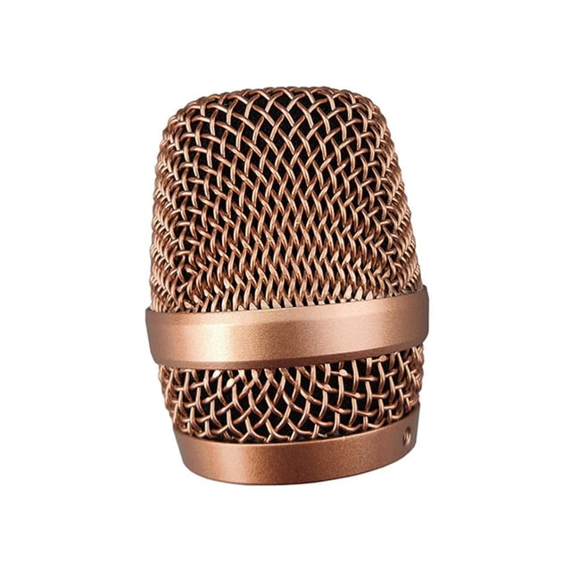 Tachiuwa Microphone Ball Head Mesh Grill Replacement Ball Head Mesh Metal Microphone Mesh 2