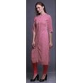 thumbnail image 2 of Bimba Kurta Longue Droite pour Femmes Coupe Régulière Tunique Kurti Décontractée Très Grande, 2 of 6
