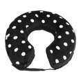 thumbnail image 2 of Collier de Récupération pour Animaux, Protecteur Gonflable Léger Lavable Pliable Collier Elizabeth pour Chien pour Chat pour Récupération Points Roses et Gris, Points Noirs et Blancs, 2 of 8