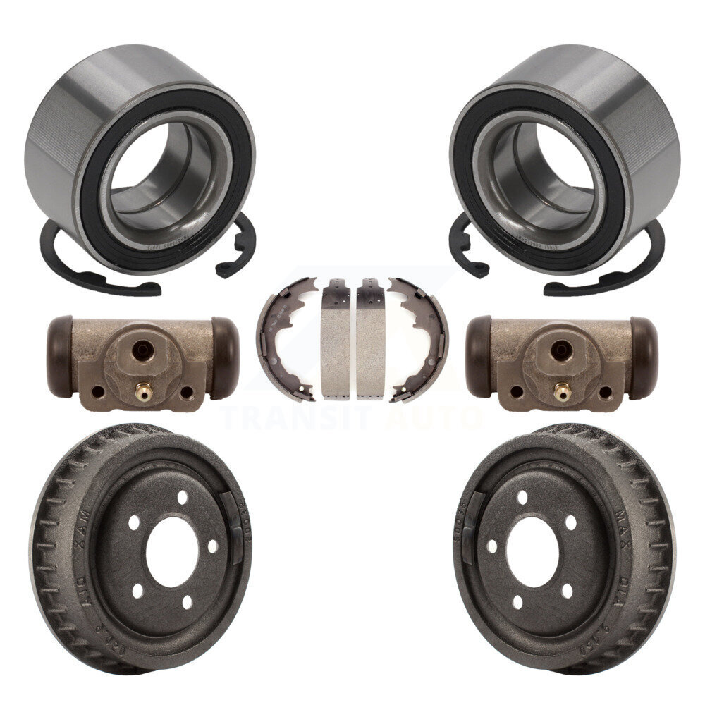 Transit Auto Kit de Cylindres de Roue Arrière et Roulement de Tambour et Chaussures pour Voiture 2001-2002 Ford Ranger EV avec Diamètre de 9 Pouces K7D-101393