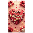 thumbnail image 1 of Valentine's Day Party Decoration Banner Heart Design Backdrop Event Photo Props Love Celebration Romance Gift Box Background, 1 of 4