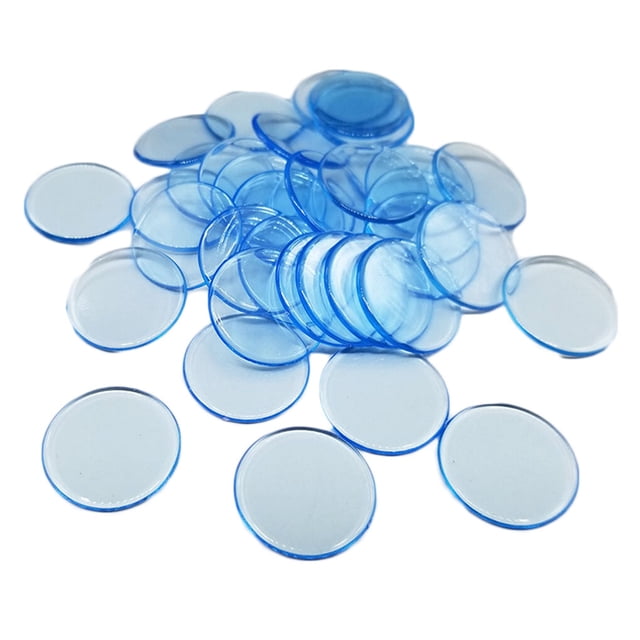 Xingzhi 100PCS/Set Plastic 19mm Chips Multi Color Markers Fun Family Club Children Game Supplies Counting Math Toys