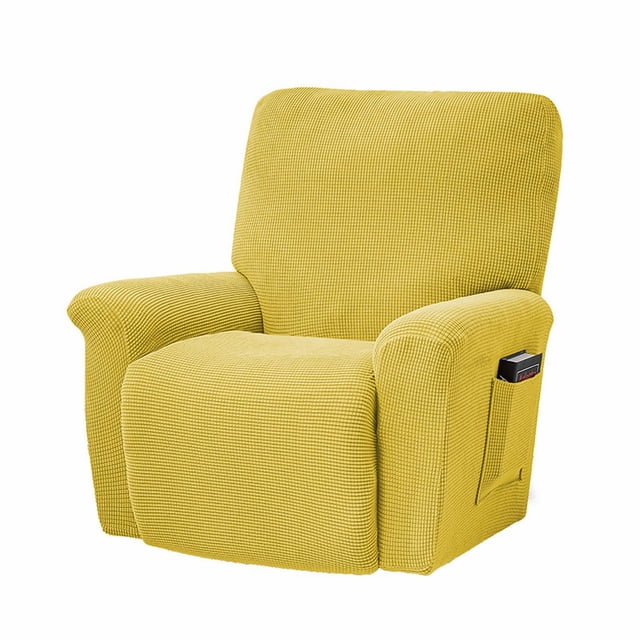 WRXMIJNHGSA Sofa Cover Under $30 Super Stretch Recliner Cover Recliner Couch Covers Recliner Chair Cover Form Fitted Non Slip Reclining Slipcovers For Standard Large Recliner Soft Thick