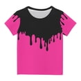 thumbnail image 2 of DPTALR Garçons Filles T-Shirts de Pâques Manches Courtes Haut Graphique Amusant 3-14 Ans, 2 of 5