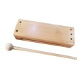 thumbnail image 1 of Wweixi Instrument de Musique Durable Bloc Carré Instrument Matériel, avec un Bloc Rythmique en Bois Lisse, Jouet d'Usure, 1 of 1