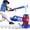 Entraîneur Automatique de baseball à Moins de 5 $, variante sur Cagogo Baseball Machine de Lancer, Ensemble Automatique d'Entraînement de Baseball pour Jeunes Garçons Filles, Lanceur de Balles Électrique Télécommandé pour la Pratique des Frappes, Jouets de Sport Intérieur Extérieur pour Enfants Famille Cour Arrière