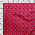 thumbnail image 2 of oneOone Cotton Poplin Fabric Floral & Flying Swan Block Print Sewing Fabric BTY 42 Inch Wide, 2 of 4