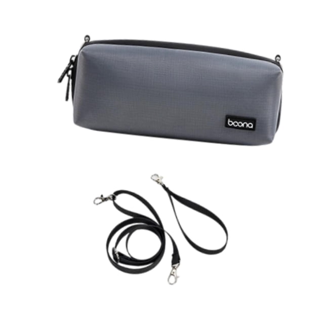Esquirla Electric Hair Clipper Bag for Men with Adjustable Shoulder Strap Multifunctional Gray