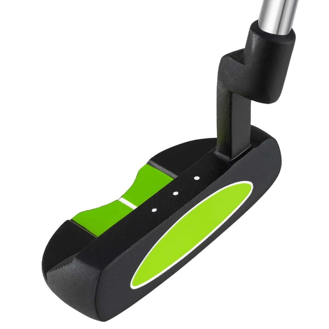 Ultimate Maillet Junior de 27 Pouces pour Enfants avec Tige en Acier Inoxydable et Couvre-Chef Vert