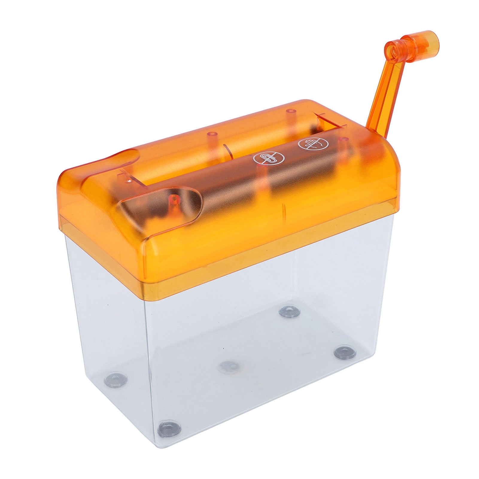 Mini Hand Shredder, Portable Manual Shredder, EasyOperate Documents Paper Cutting Tool for Office, Home, One Piece of Letter Size A6, A4 Folded ,Capacity of 1L