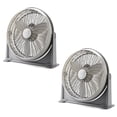 thumbnail image 1 of Lasko Ventilateur de Plancher et Mural à Circulation d'Air de Refroidissement 20 Pouces à 3 Vitesses, Gris (Lot de 2), 1 of 6