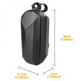 thumbnail image 1 of 4L Scooter Head Handle Bag Life Waterproof For Phone Key Wallet Electric Scooter ES1 ES2 ES3 ES4 Hand Shell Bicycle Bottle Bag, 1 of 6