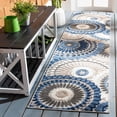 thumbnail image 1 of SAFAVIEH Cabana Marina Suzani Outdoor Area Rug, 1 of 9