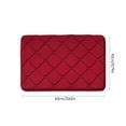 thumbnail image 3 of Dvkptbk Rugs Ultra Absorbent Non-Slip Memory Foam Machine Washable Soft Velvet Bath Mats Floor Mat Easier to Dry for Bathroom Floor Bath Mats Bath Rugs Bathroom Decor, 3 of 9